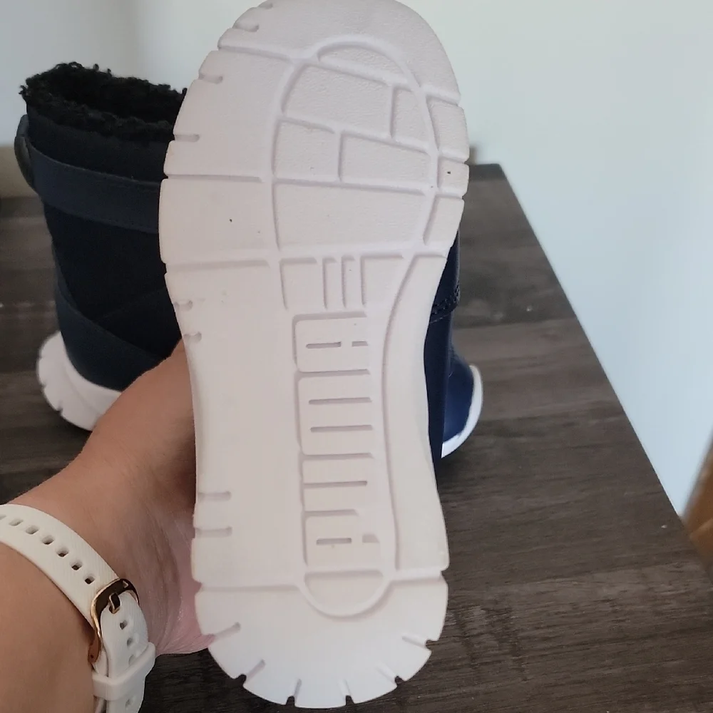 Puma Kids Navy Winter Boots